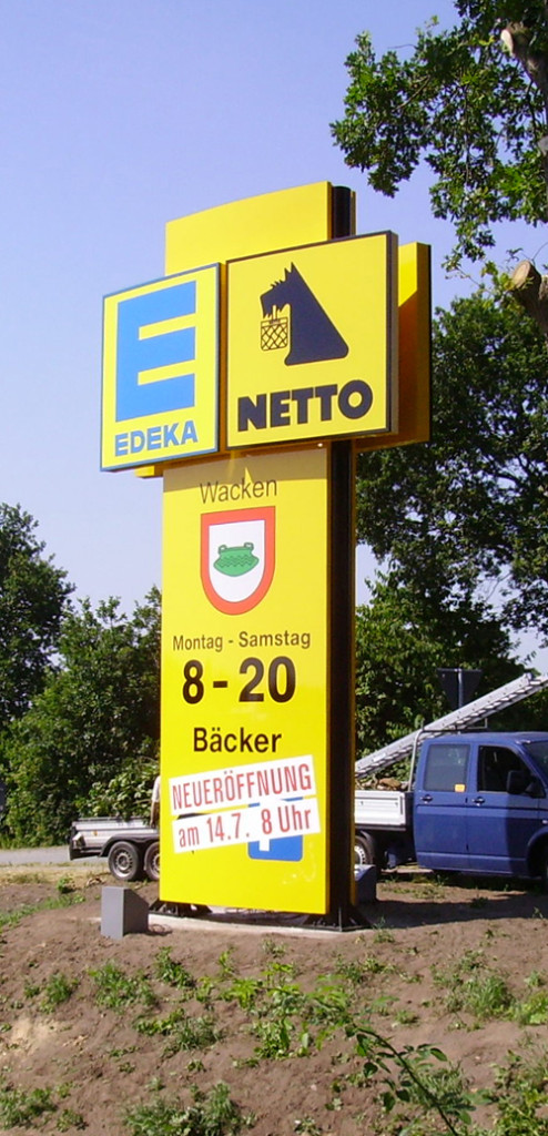 Edeka-Markt, Gehrn, Wacken - Neubau